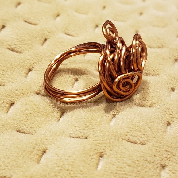 Artisan copper rings - Picture 6 of 6